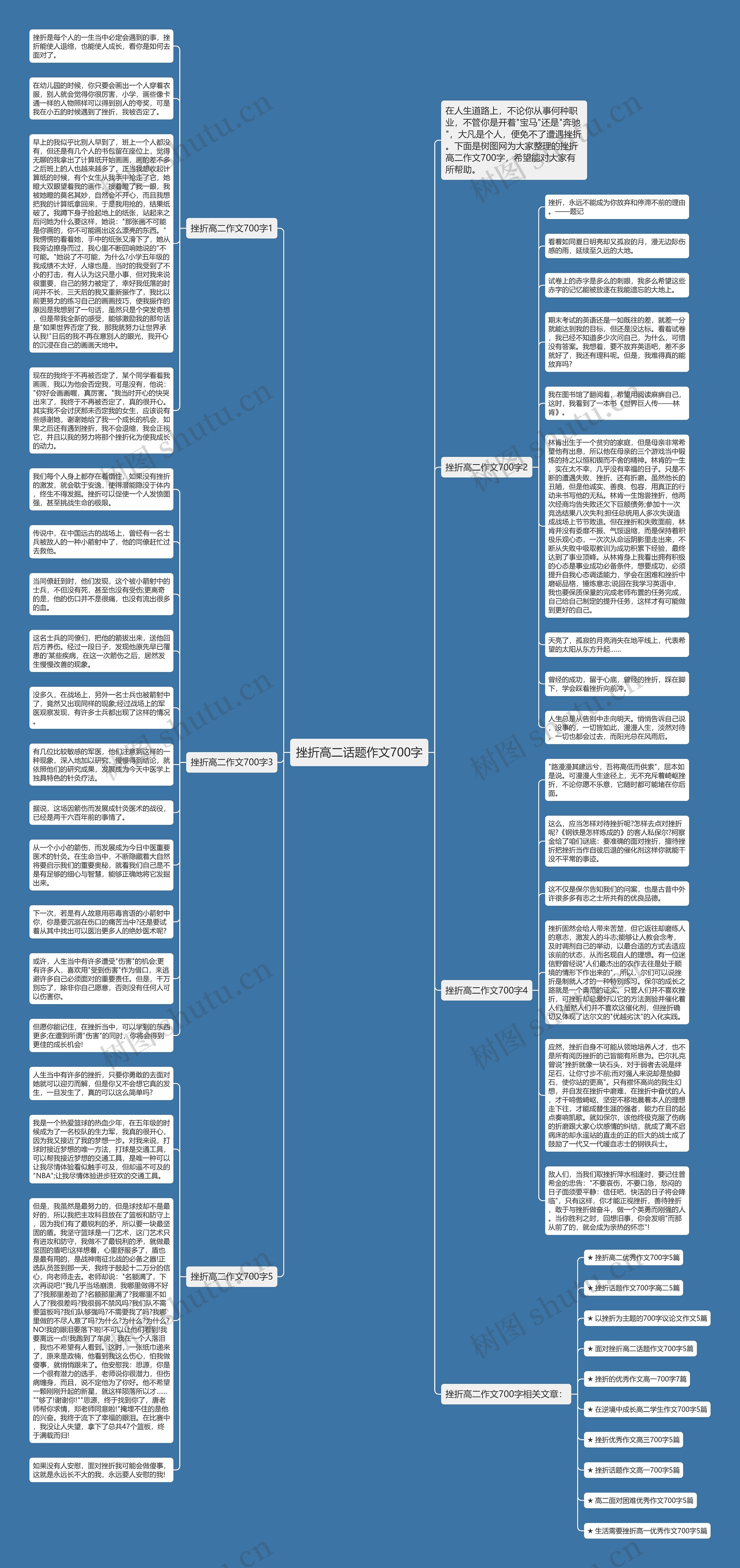 挫折高二话题作文700字