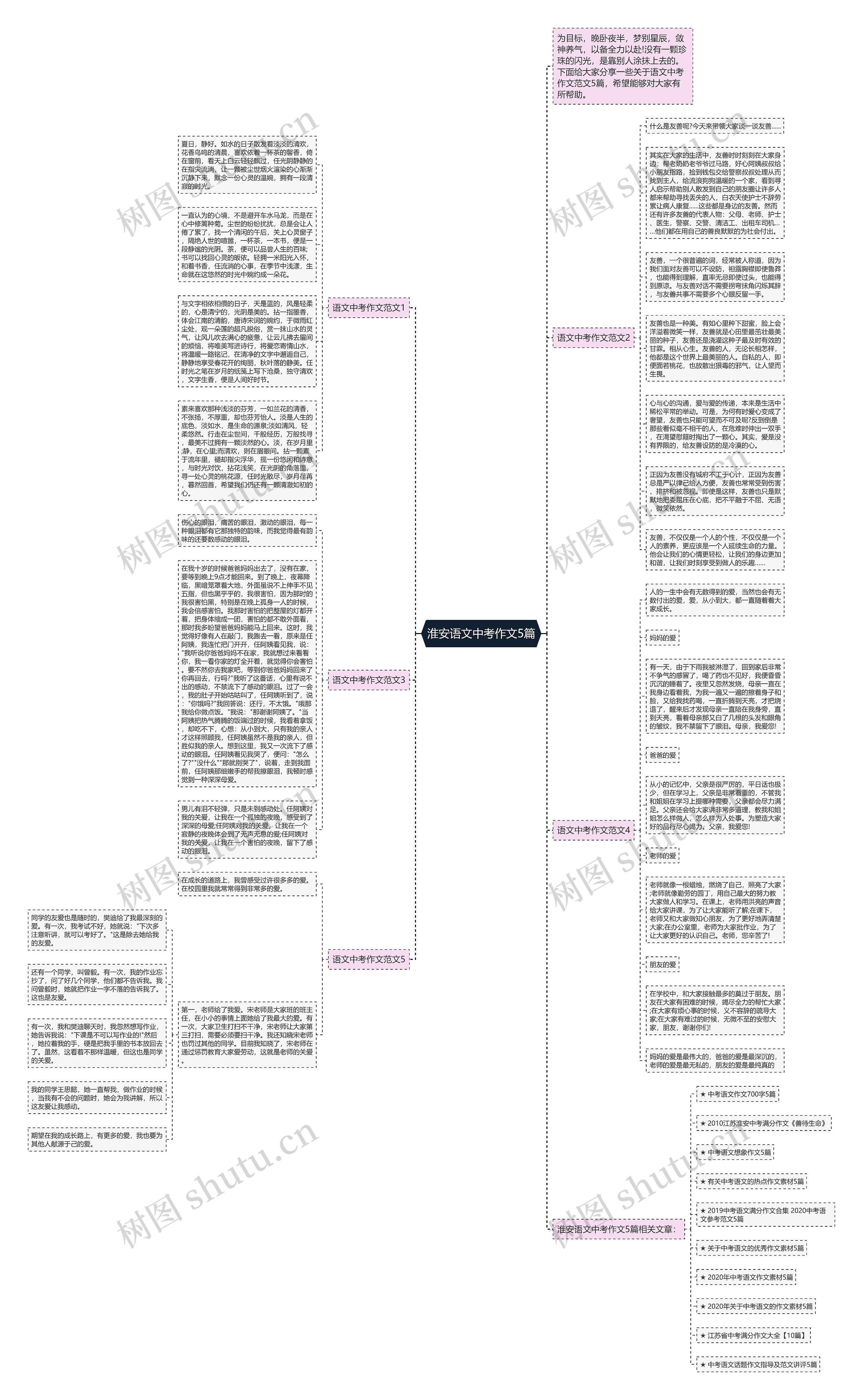 淮安语文中考作文5篇