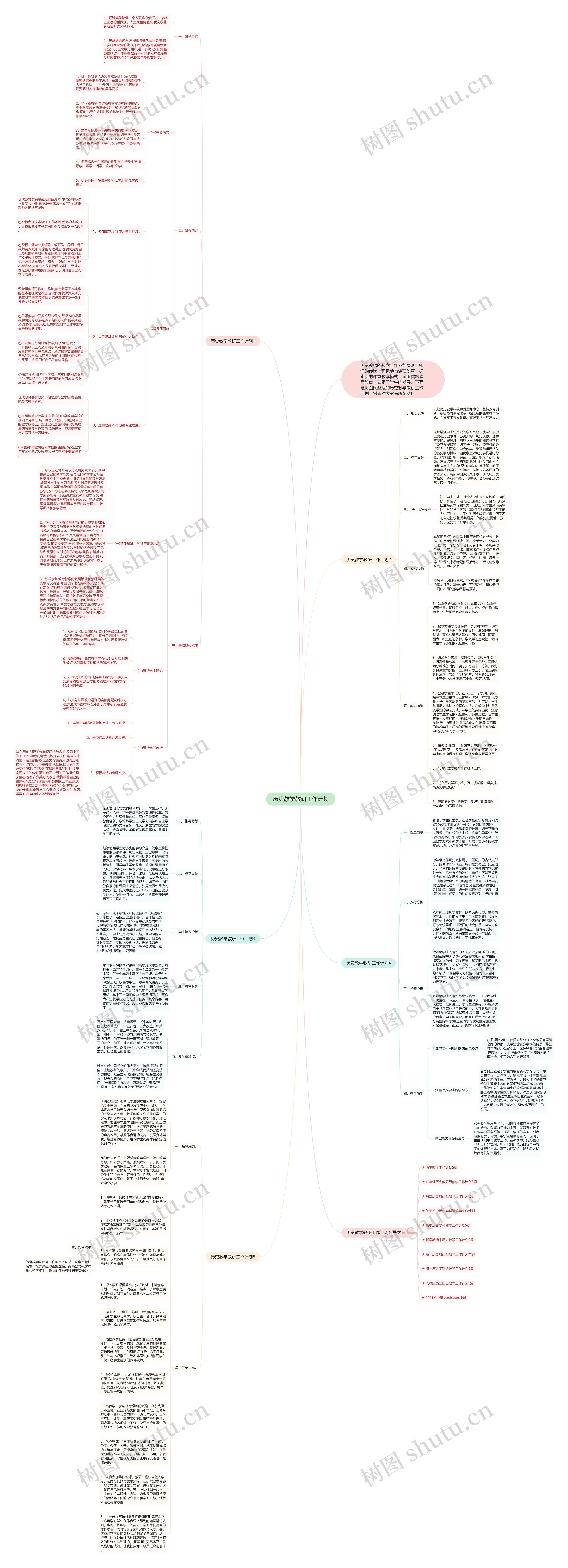 历史教学教研工作计划