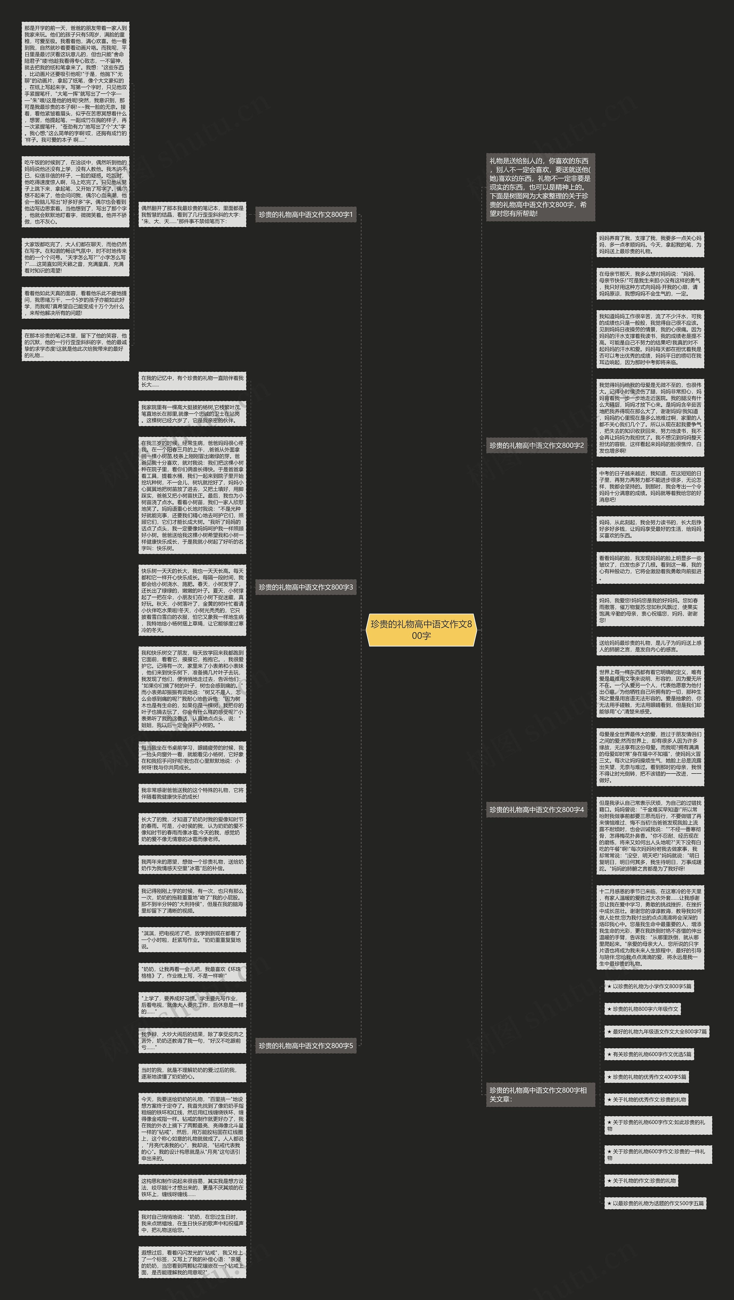 珍贵的礼物高中语文作文800字