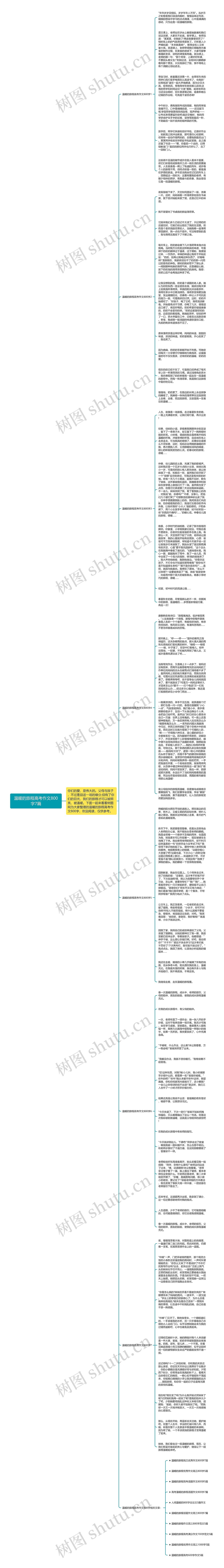 温暖的旅程高考作文800字7篇