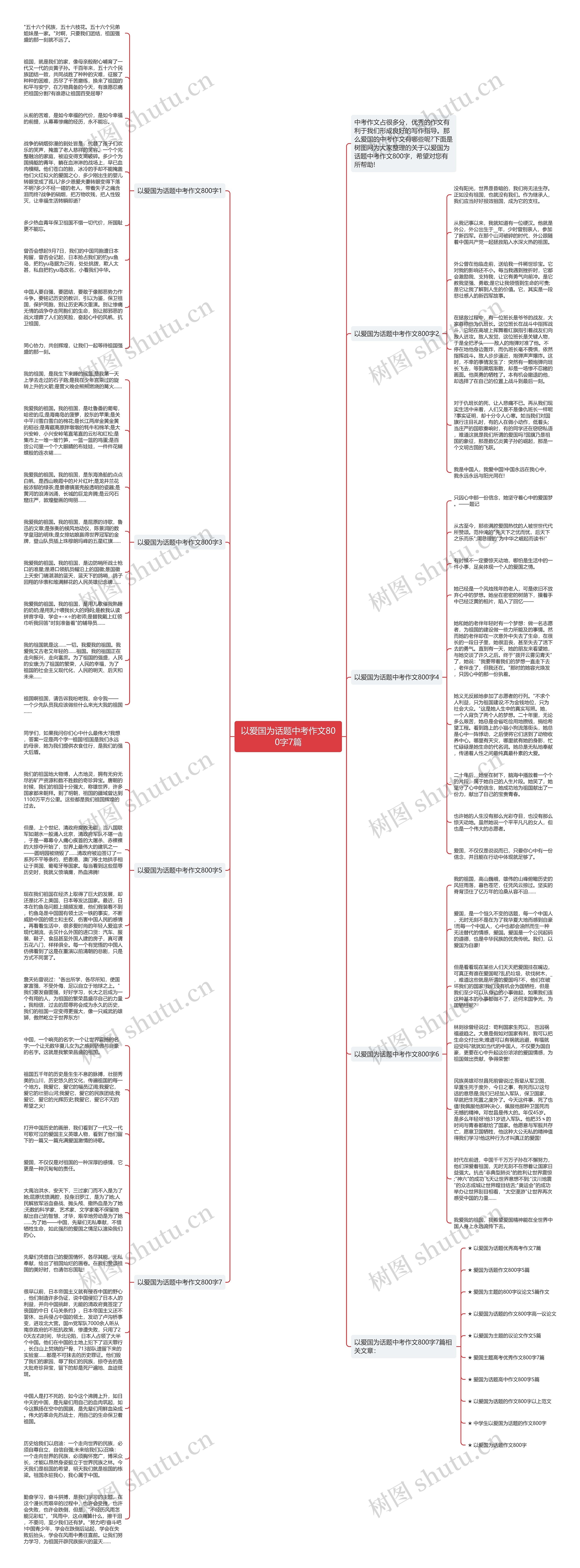 以爱国为话题中考作文800字7篇
