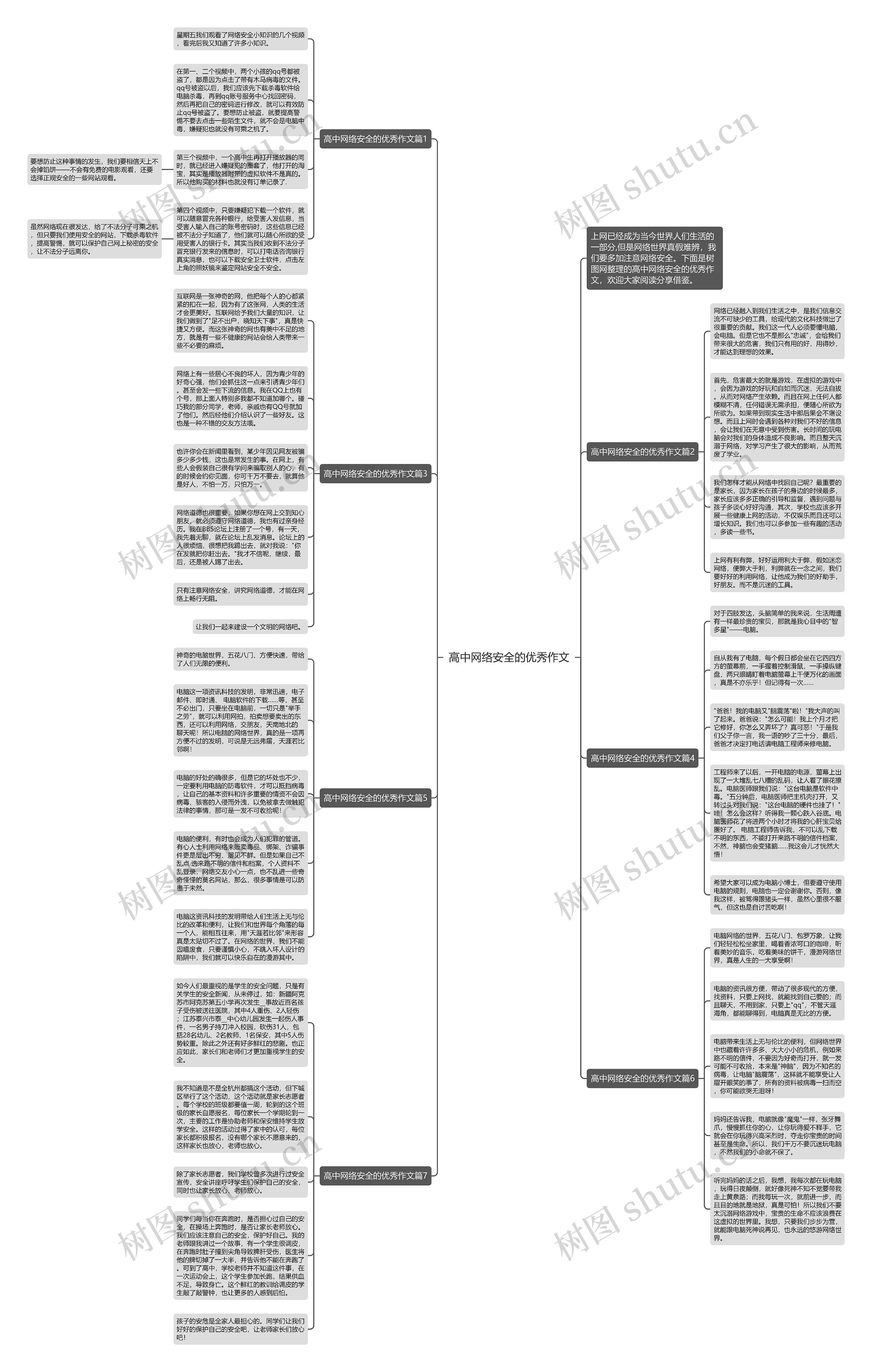 高中网络安全的优秀作文