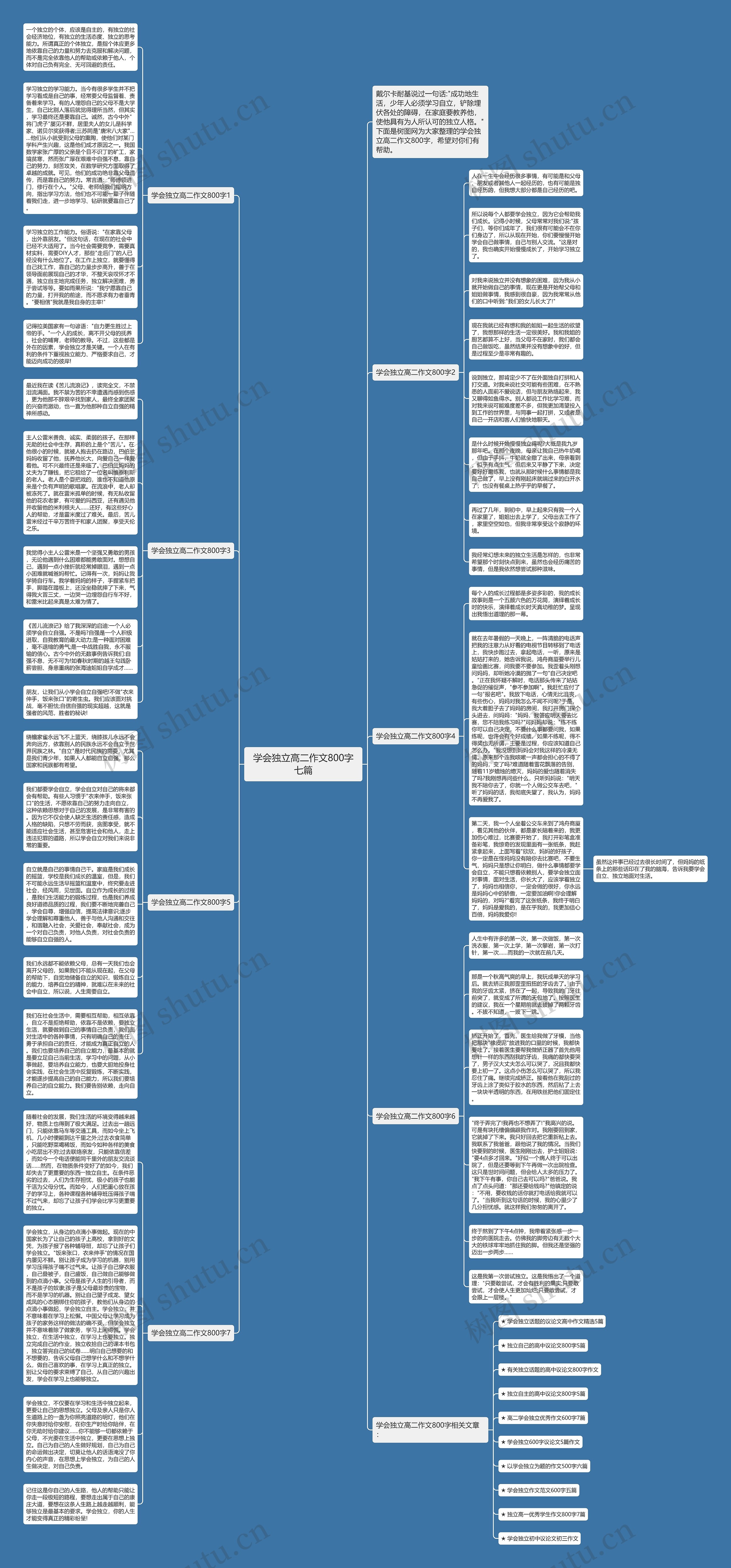 学会独立高二作文800字七篇