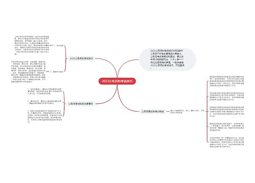 2023公务员的考试技巧