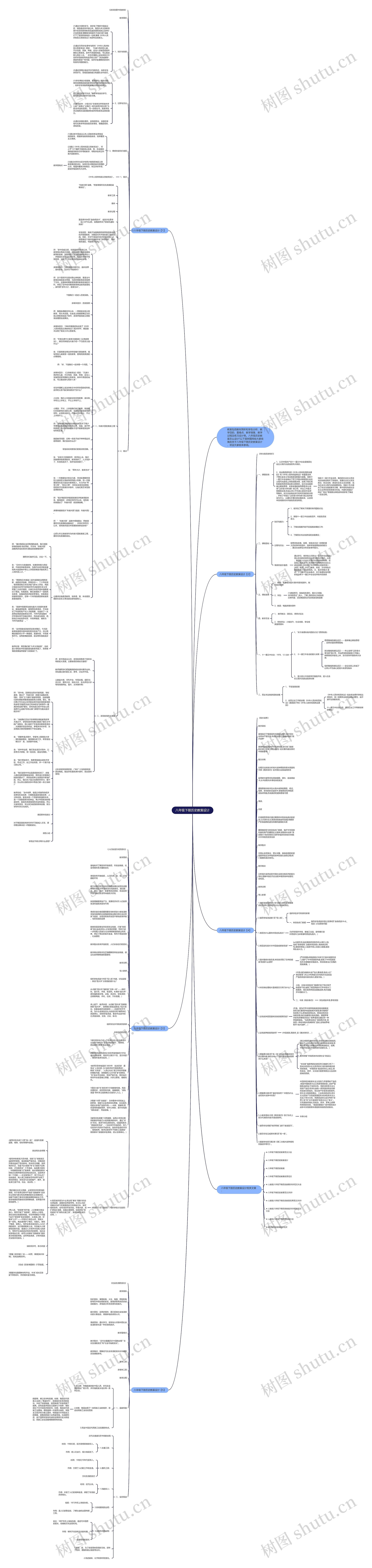 八年级下册历史教案设计