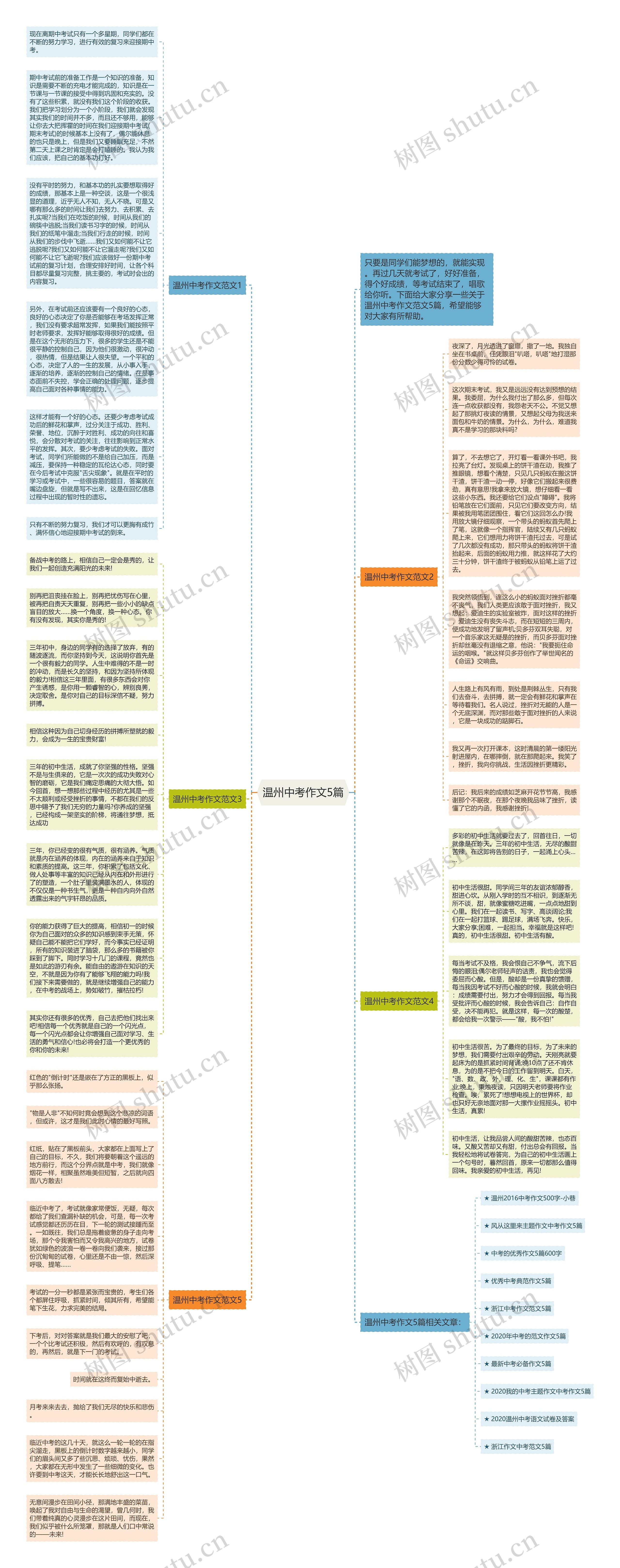 温州中考作文5篇