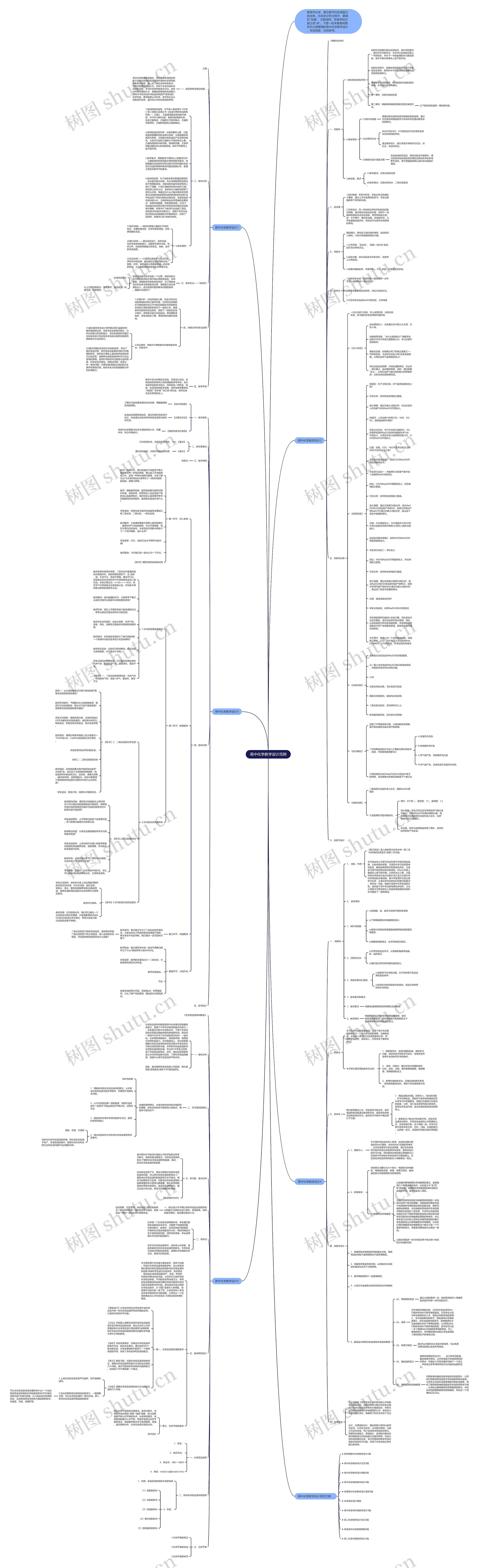 高中化学教学设计范例
