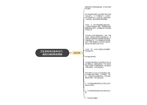 卫生资格考试备考技巧：奥美拉唑的秘密揭晓