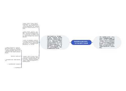 医师资格考试备考指导：妇产科护理学子宫韧带