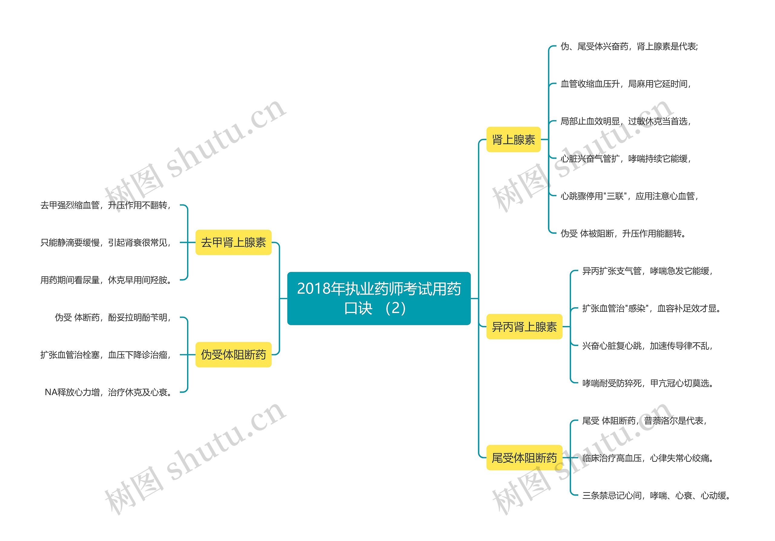 2018年执业药师考试用药口诀 （2）