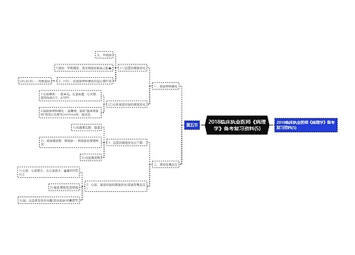 2018临床执业医师《病理学》备考复习资料(5)