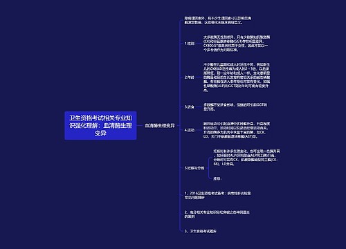 卫生资格考试相关专业知识强化理解：血清酶生理变异