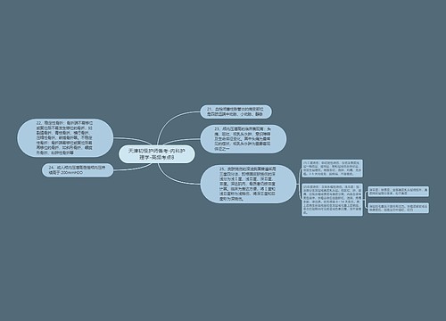 天津初级护师备考-内科护理学-高频考点8