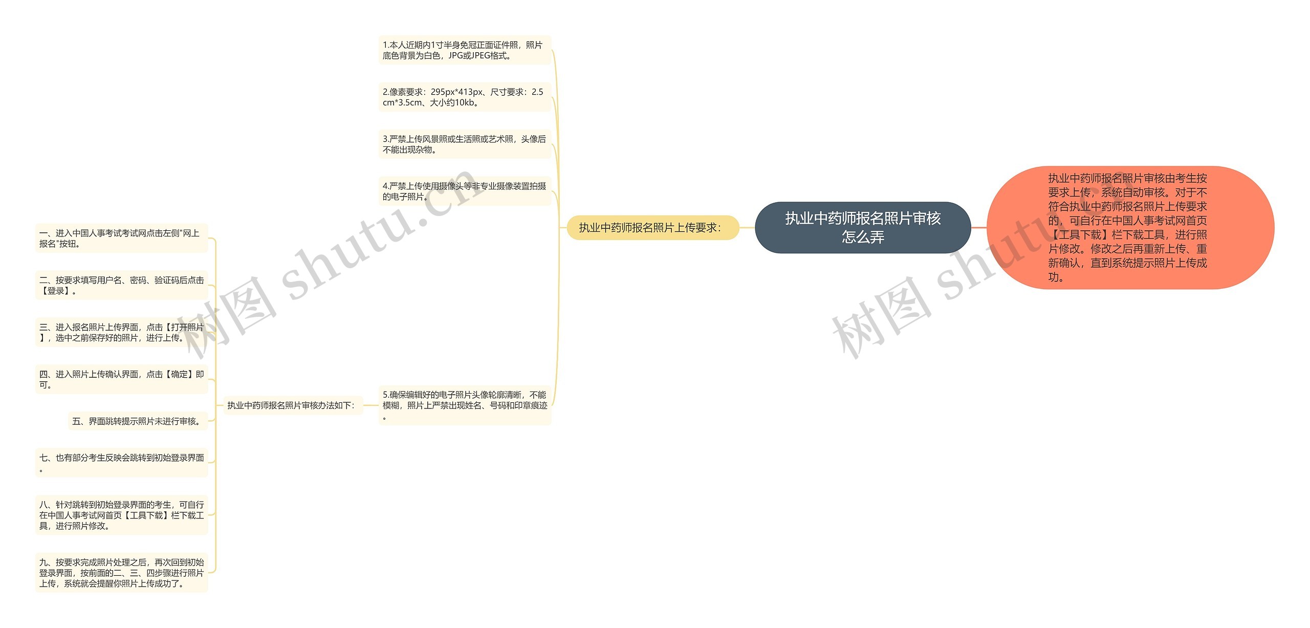 执业中药师报名照片审核怎么弄