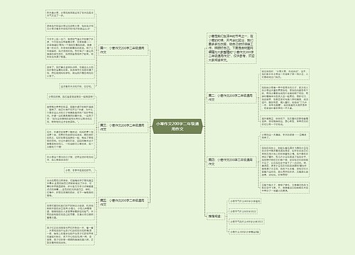 小寒作文200字二年级通用作文