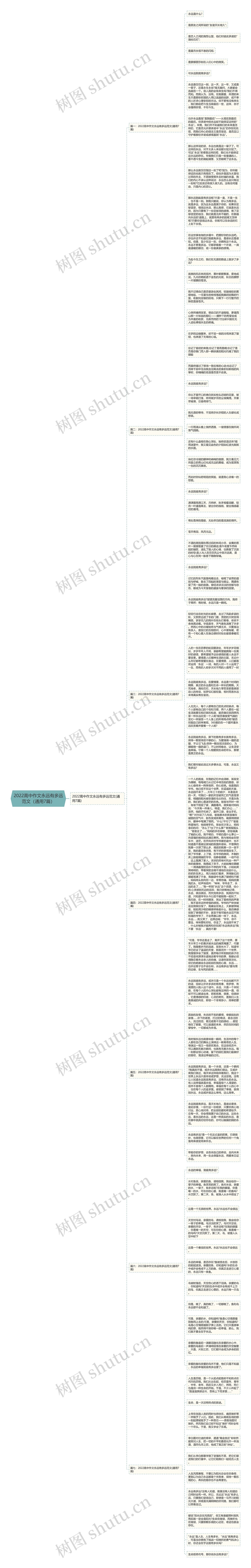 2022高中作文永远有多远范文（通用7篇）