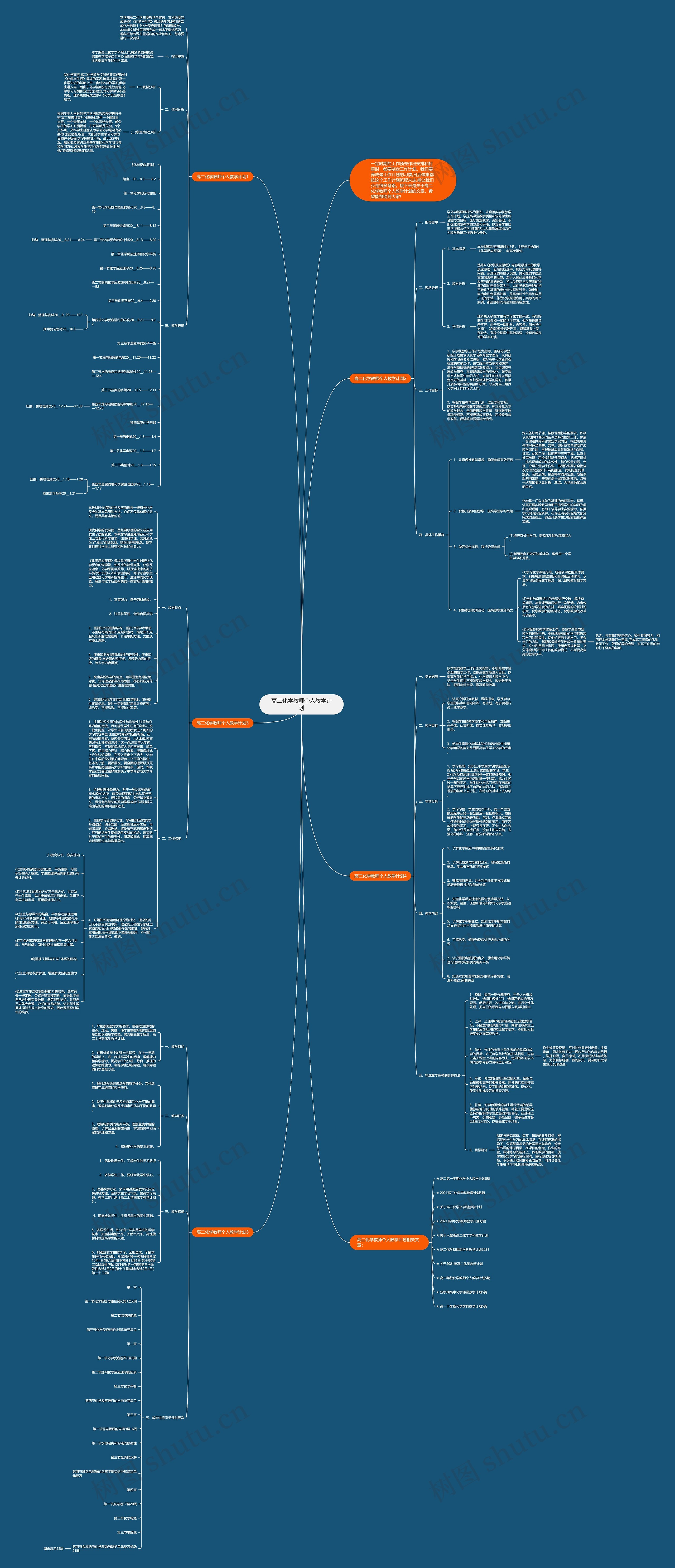 高二化学教师个人教学计划