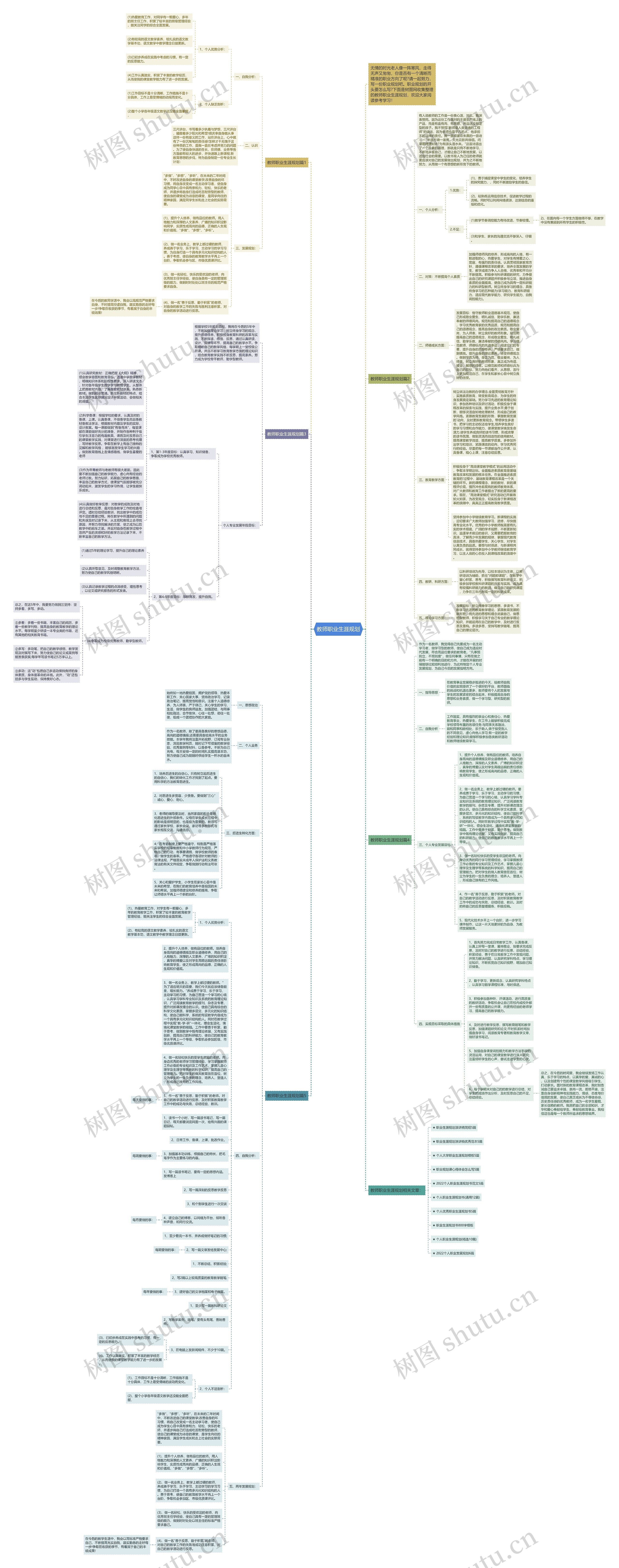 教师职业生涯规划