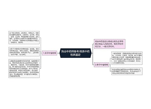 执业中药师备考:根类中药性状鉴定