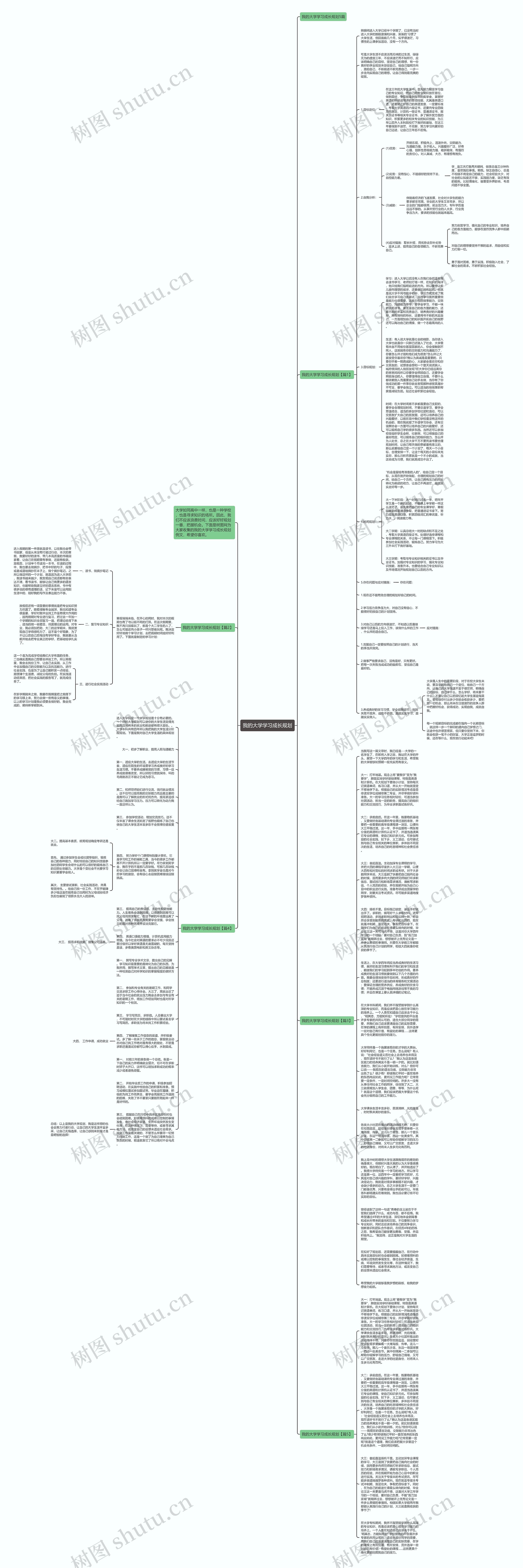 我的大学学习成长规划