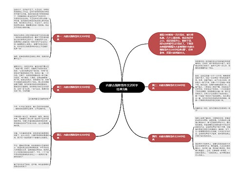 内蒙古强降雪作文200字经典5篇