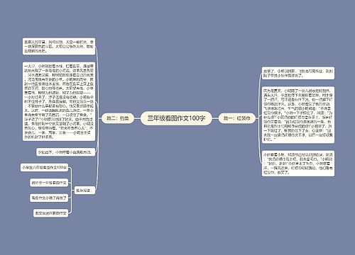 三年级看图作文100字