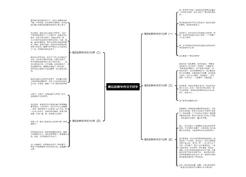 难忘的新年作文150字