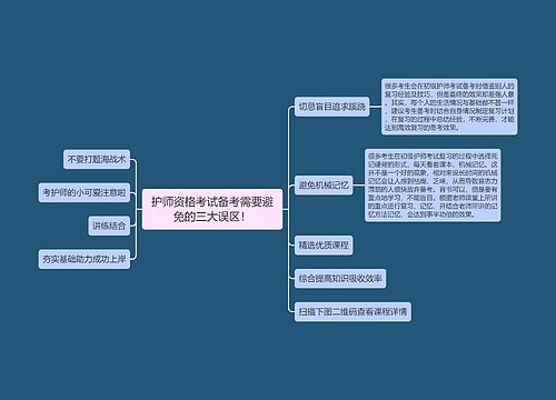 护师资格考试备考需要避免的三大误区！