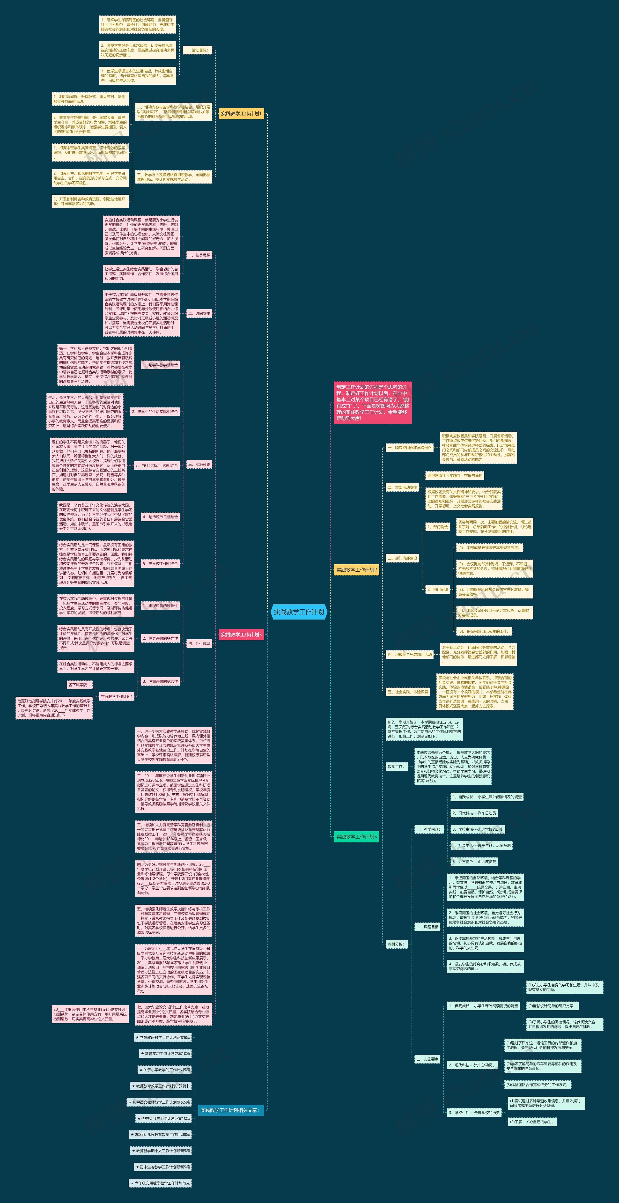 实践教学工作计划