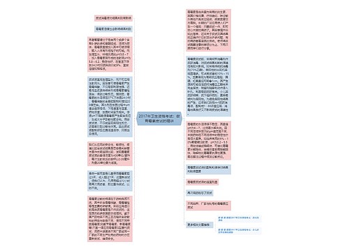 2017年卫生资格考试：做青霉素皮试的精讲