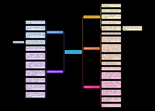 小树的心思作文250字