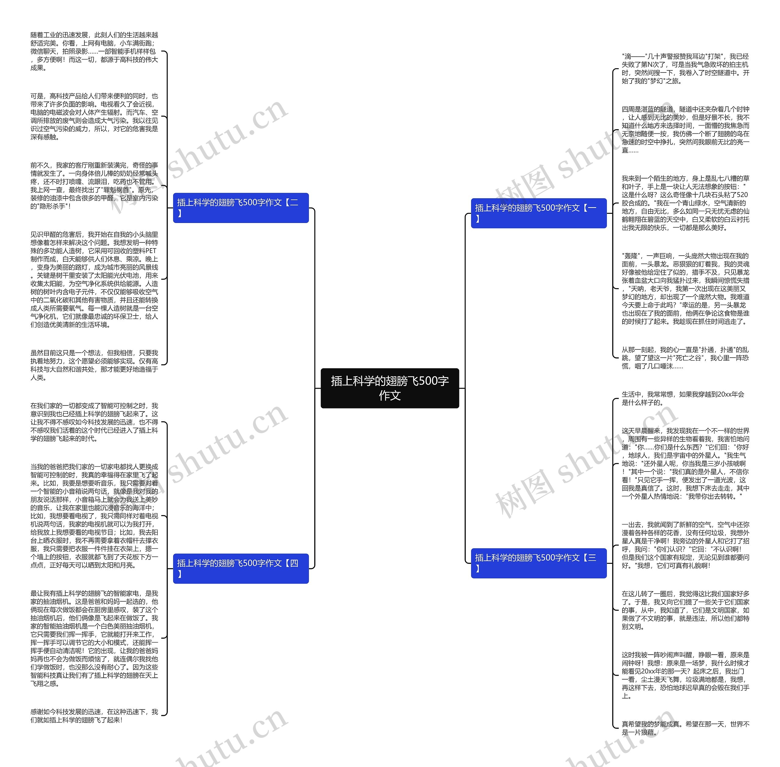 插上科学的翅膀飞500字作文