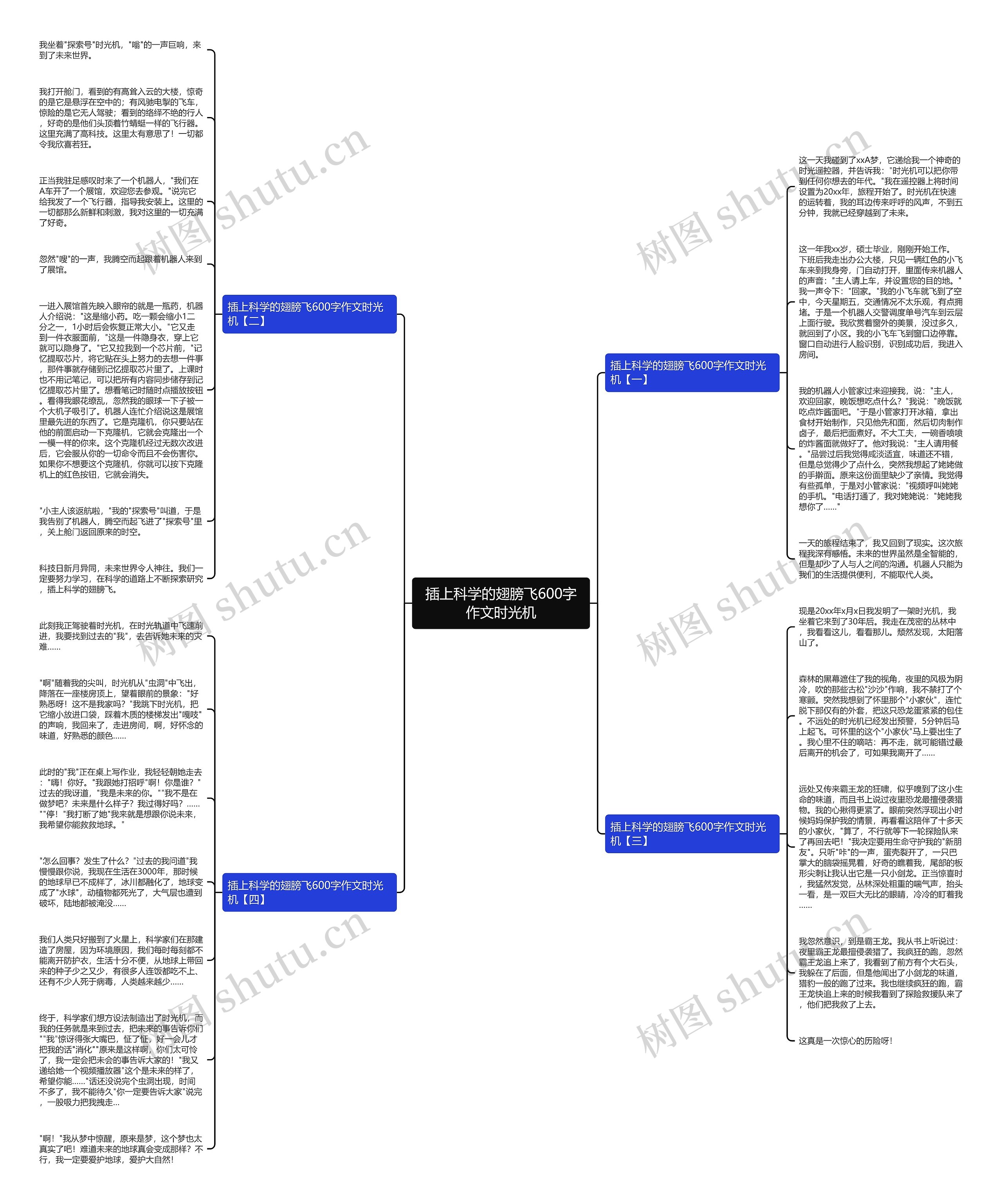 插上科学的翅膀飞600字作文时光机