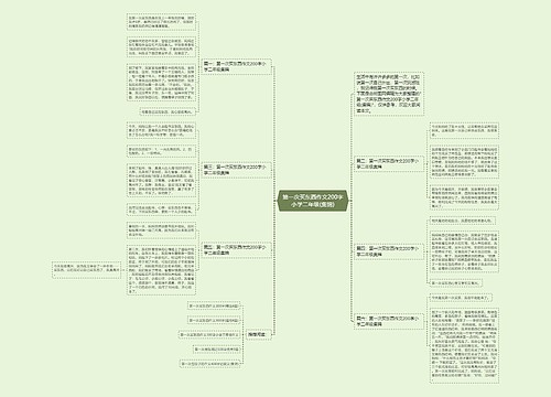 第一次买东西作文200字小学二年级(集锦)