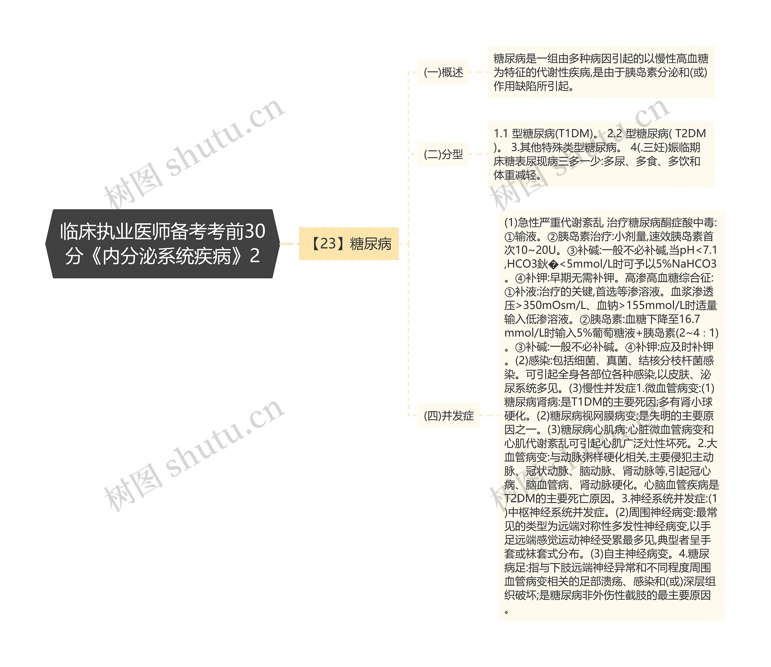 临床执业医师备考考前30分《内分泌系统疾病》2