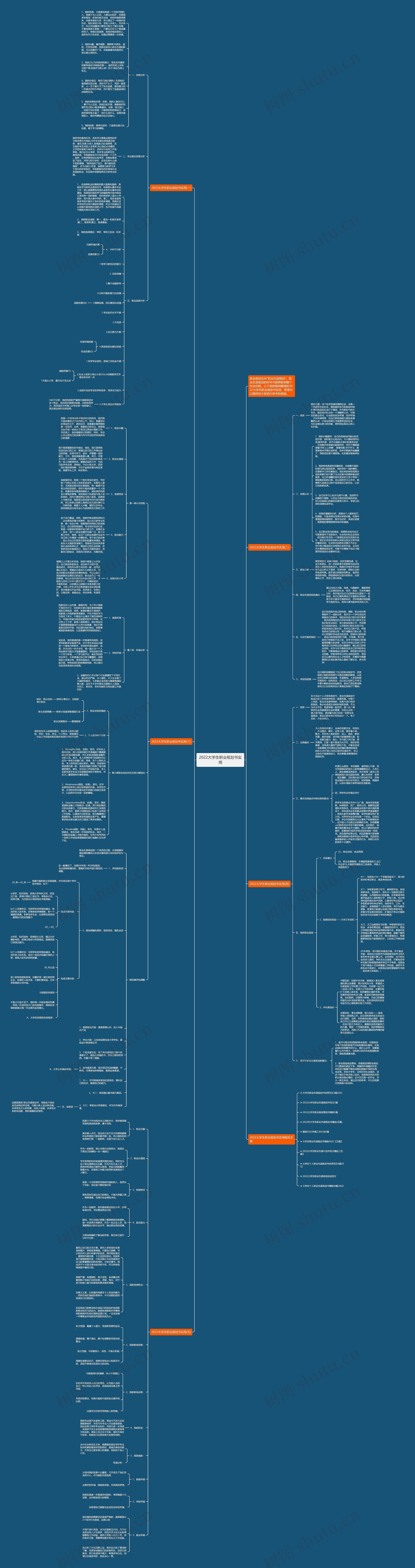 2022大学生职业规划书实用