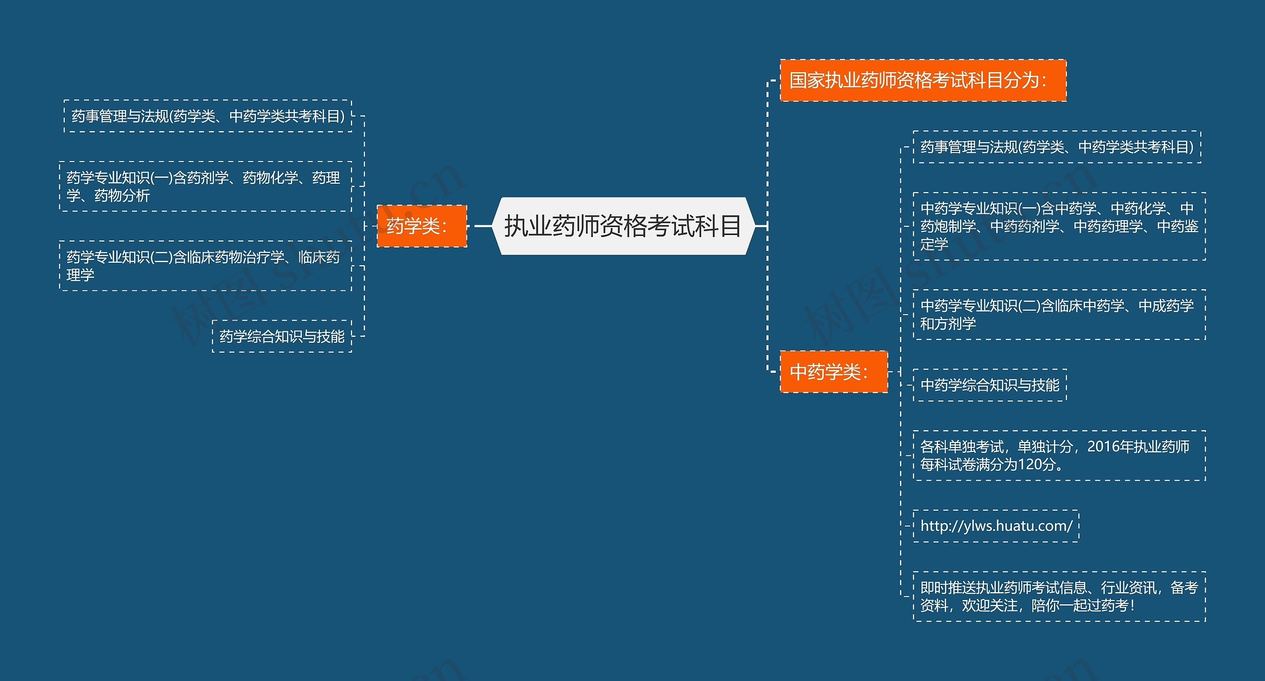 执业药师资格考试科目