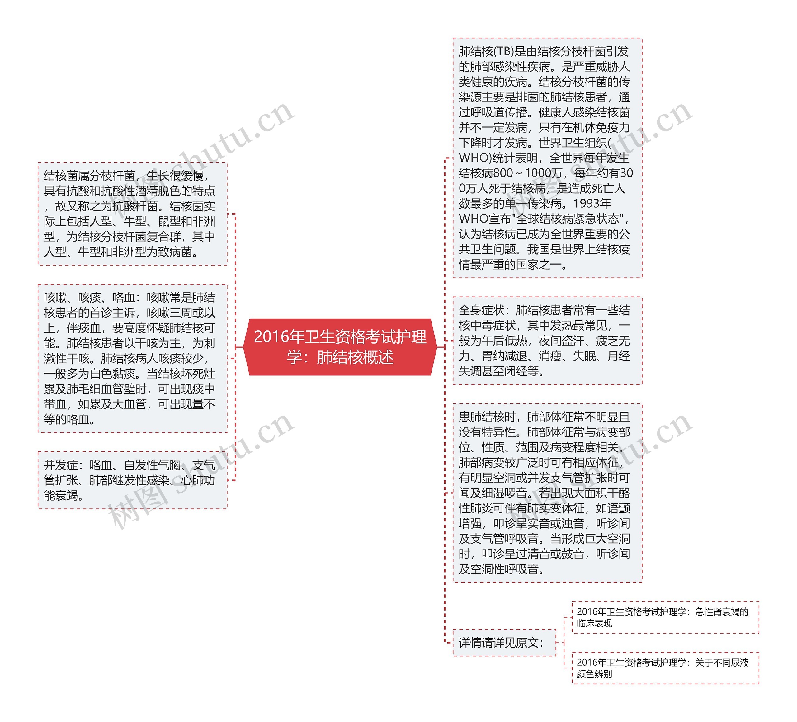 2016年卫生资格考试护理学：肺结核概述