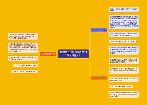 临床执业医师备考考前30分《其它》4