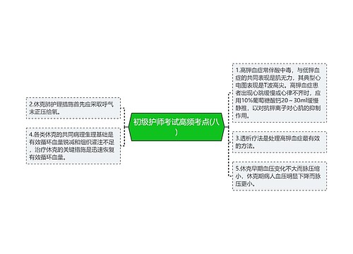 初级护师考试高频考点(八)