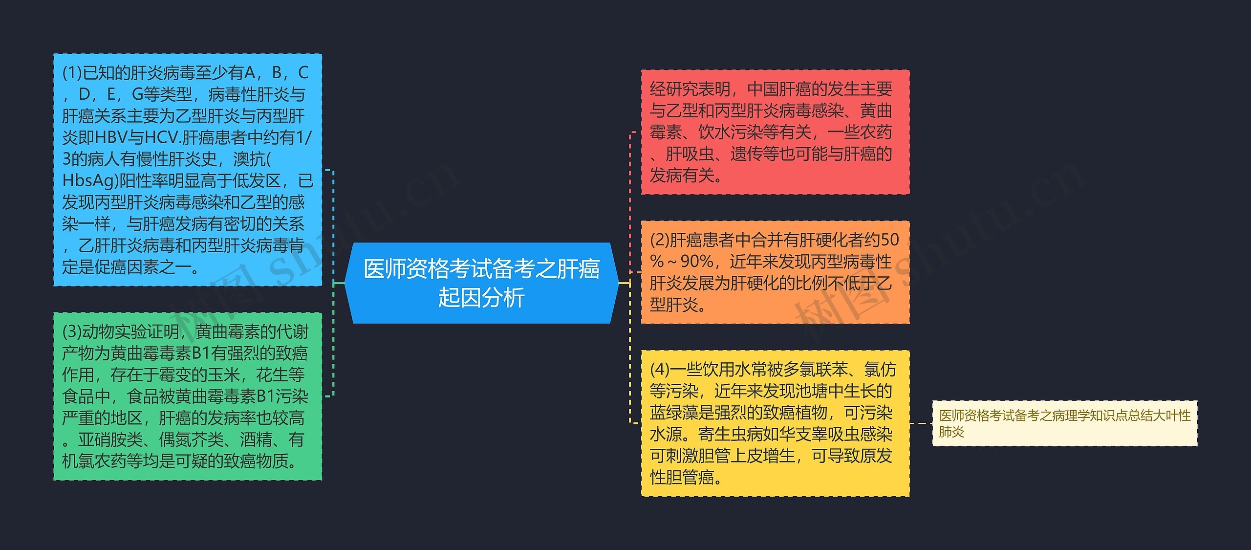 医师资格考试备考之肝癌起因分析