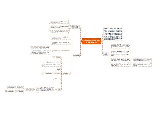 2016执业药师考试：儿童脱水和液体疗法