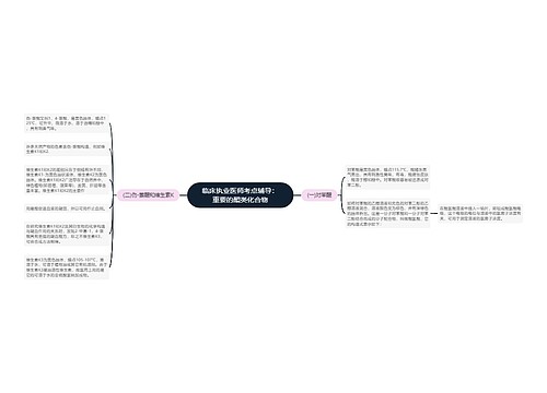 临床执业医师考点辅导：重要的醌类化合物