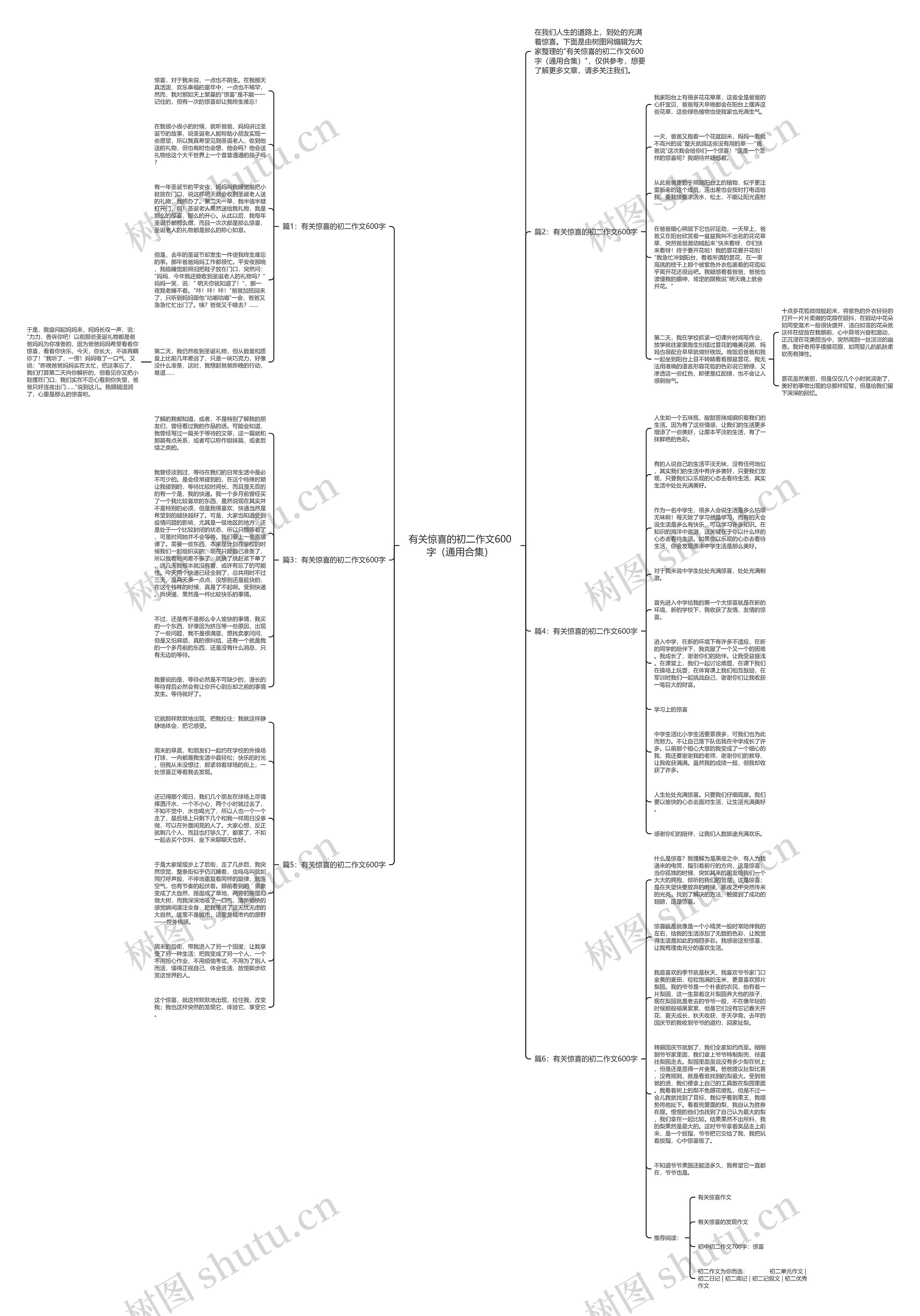 有关惊喜的初二作文600字（通用合集）