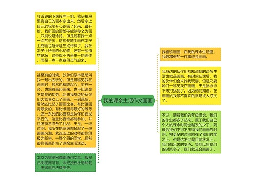 我的课余生活作文画画