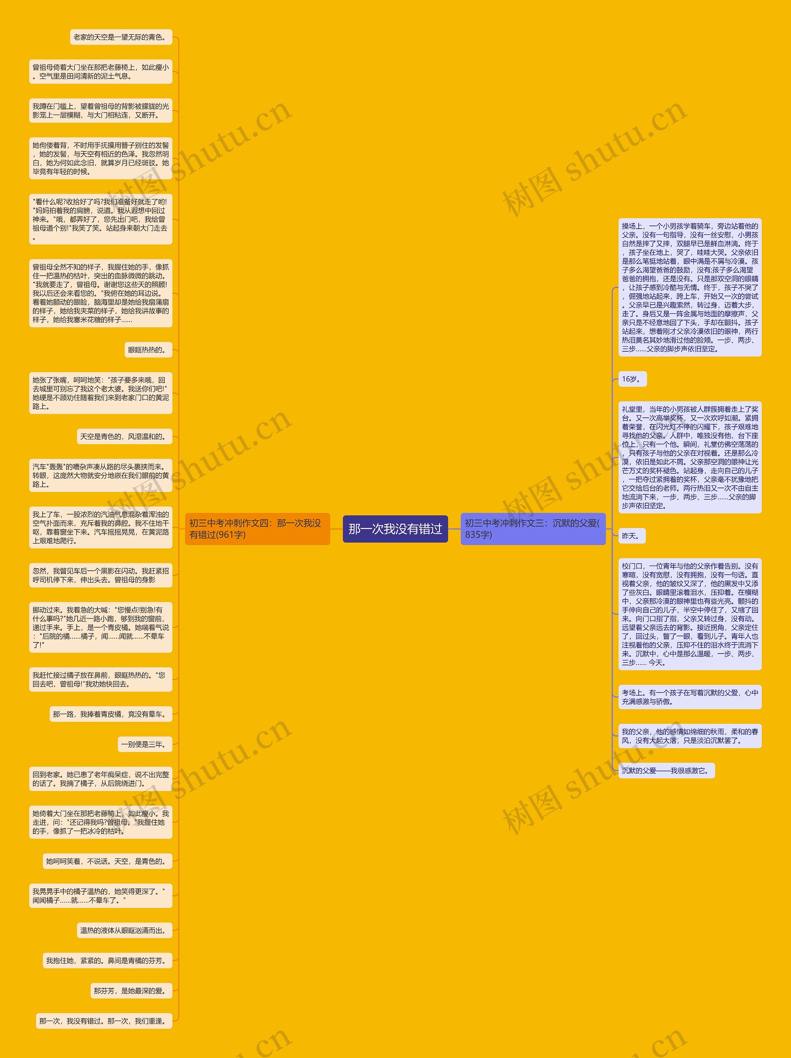 那一次我没有错过思维导图
