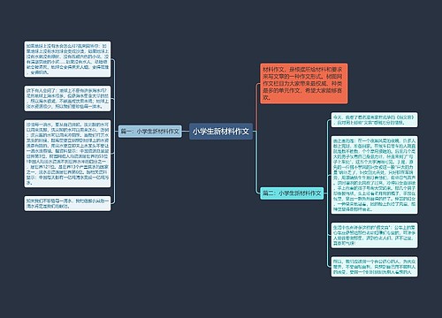 小学生新材料作文