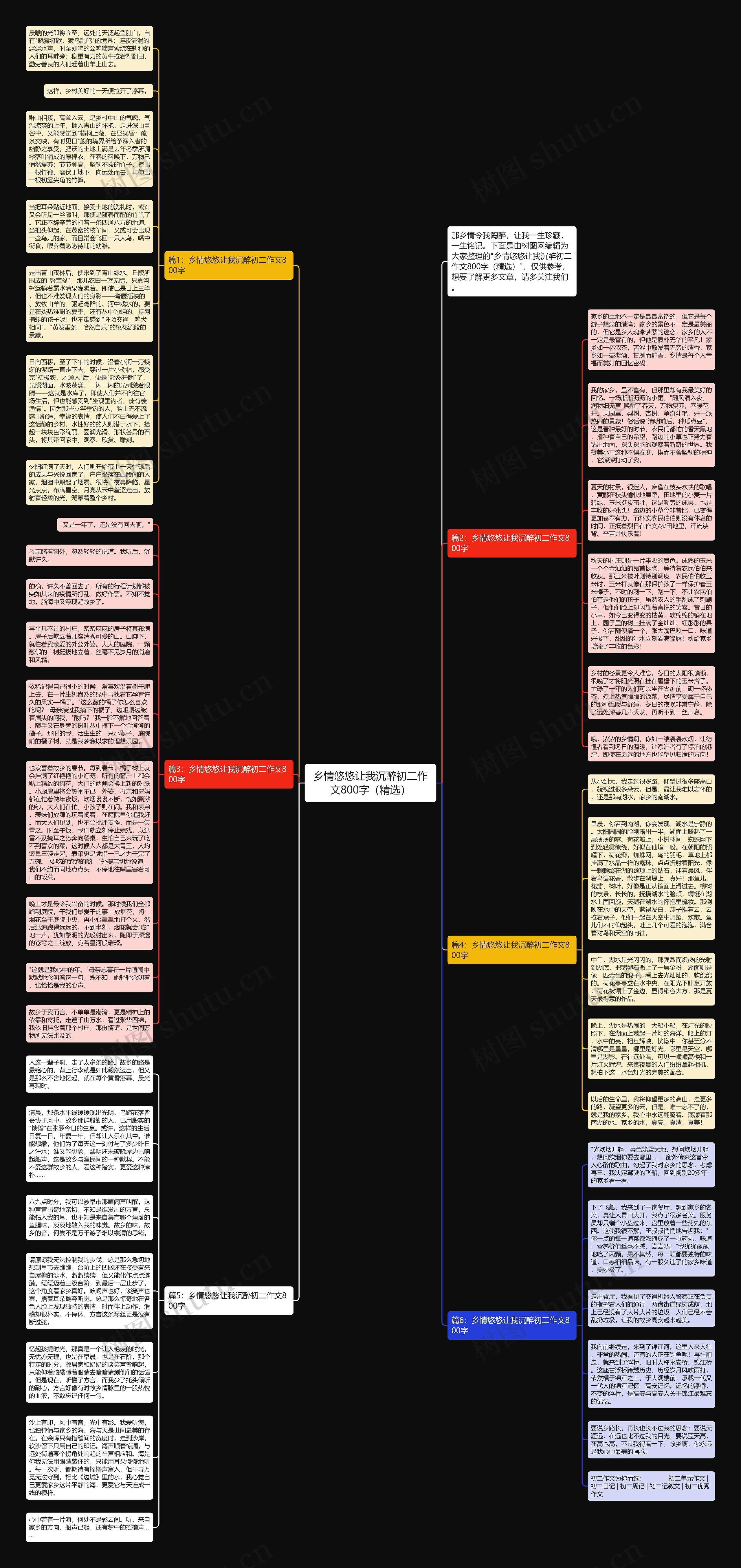 乡情悠悠让我沉醉初二作文800字（精选）