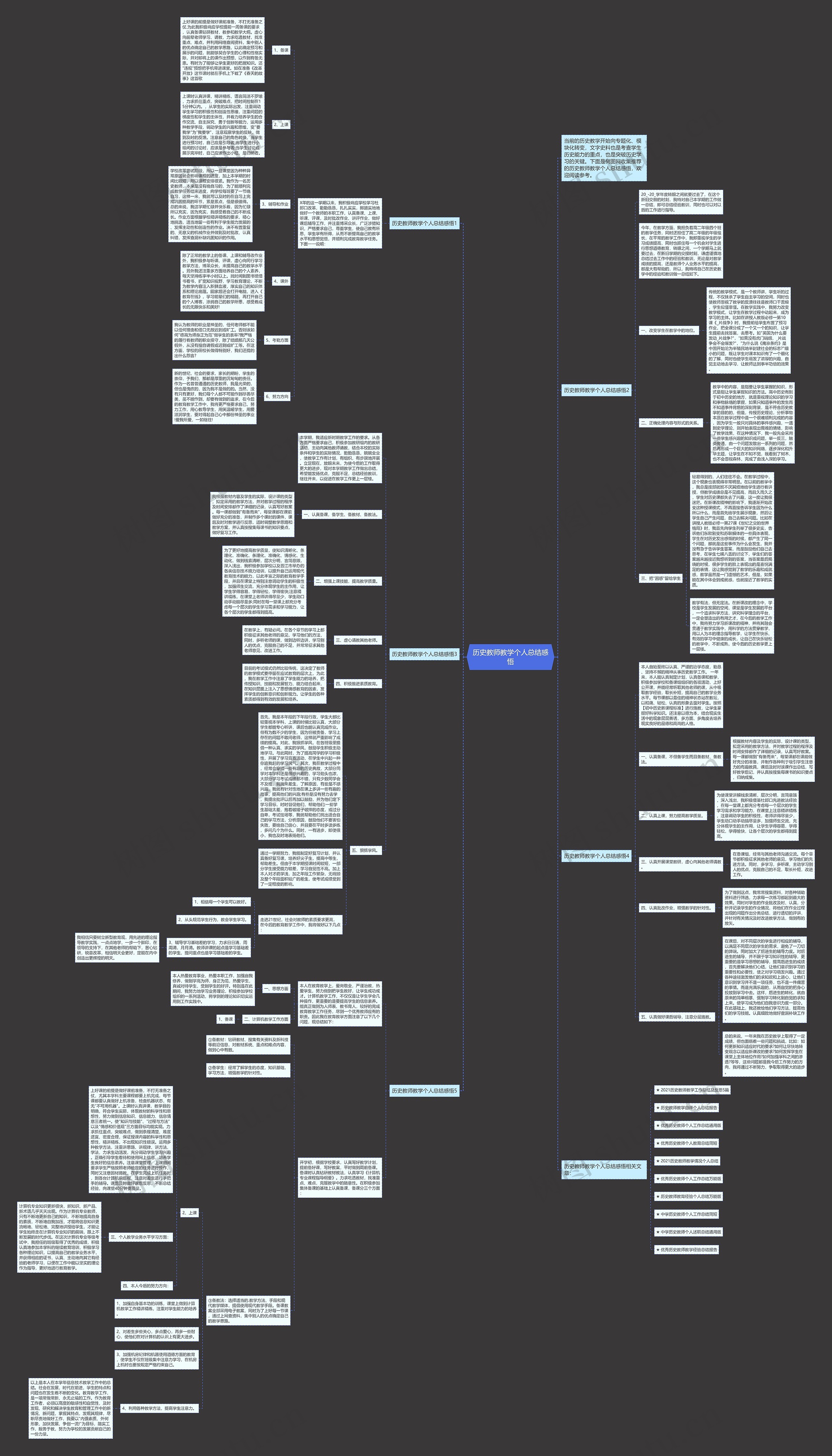 历史教师教学个人总结感悟